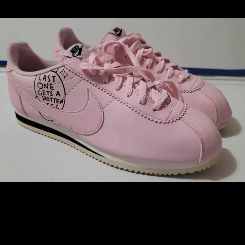Nike Classic Cortez x Nathan Bell Pink Foam Size 11.5 Sneakers New No Box 2018